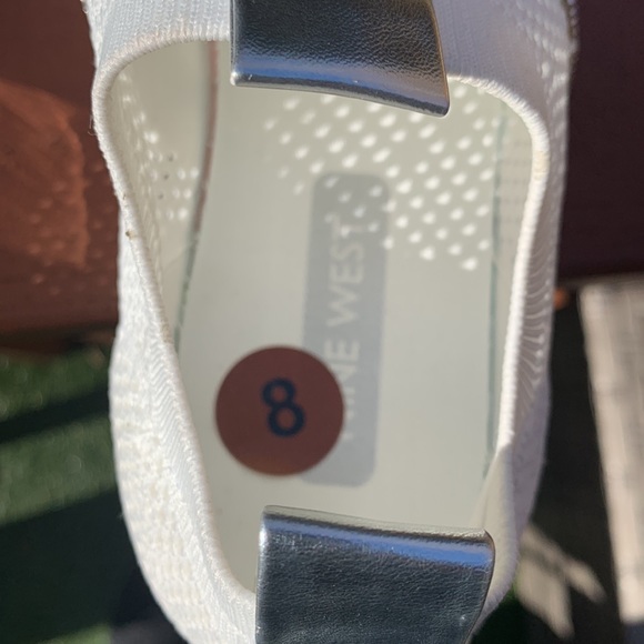 Nine West - Aia Slip On Sneakers Whiteknit – Womens - Picture 5 of 10